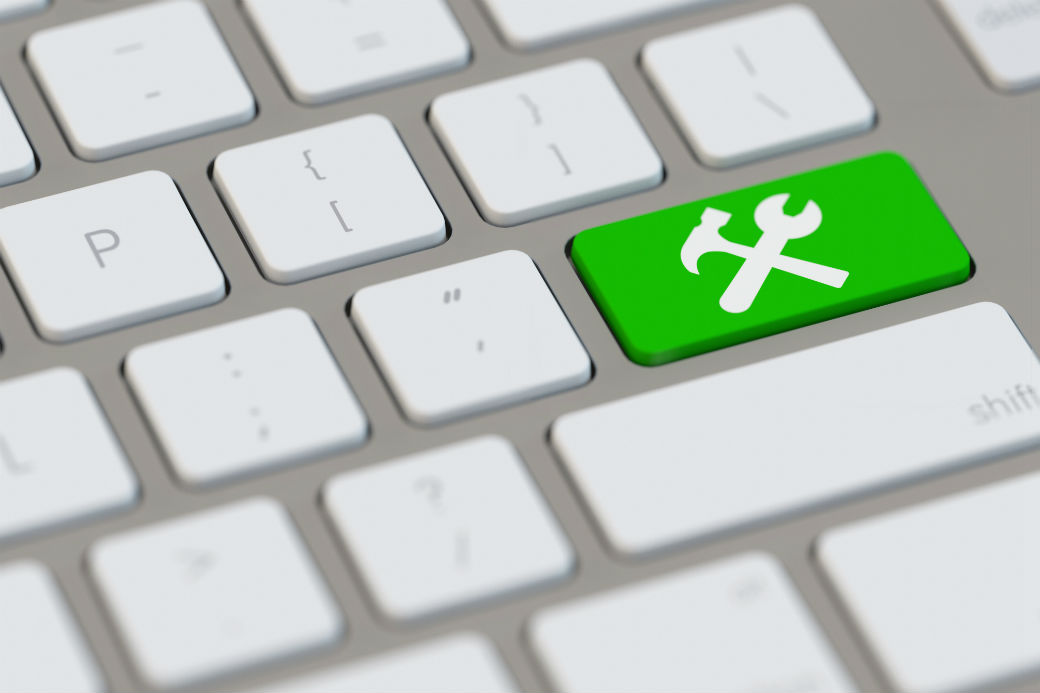 Online Toolkit Keyboard Graphic - Copyright Robert Kneschke