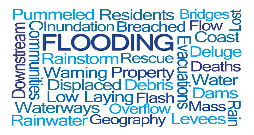 Flooding Word Cloud Lead Copyright Rob Wilson
