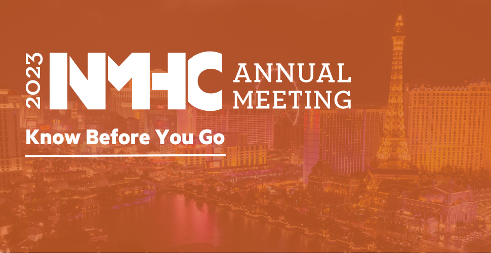 Know before you go - 2023 NMHC Annual Meeting