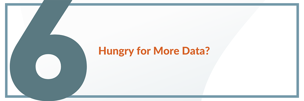 Hungry for More Data?