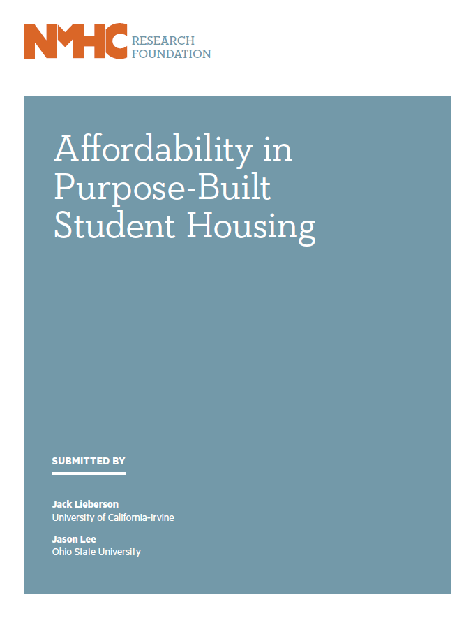 Affordability in Purpose Built Student Cover